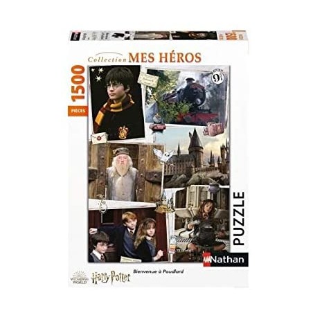 Nathan - Puzzle 1500 pièces - Bienvenue à Poudlard - Harry Potter