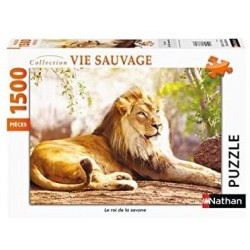 Nathan - Puzzle 1500 pièces - Le roi de la savane