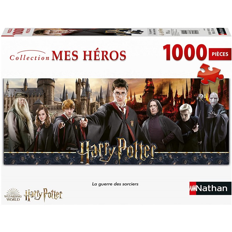 Nathan - Puzzle 1000 pièces - La guerre des sorciers - Harry Potter