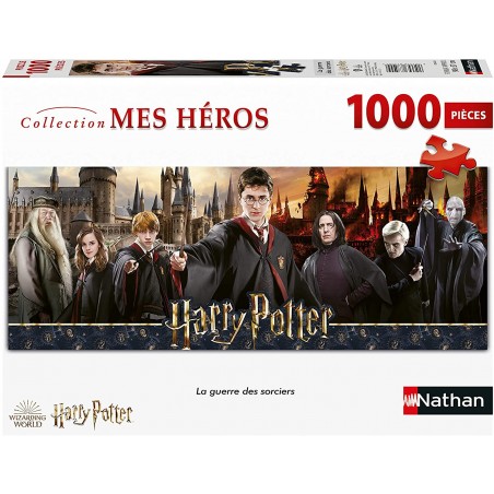 Nathan - Puzzle 1000 pièces - La guerre des sorciers - Harry Potter