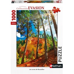 Nathan - Puzzle 1000 pièces - Les ocres de Roussillon