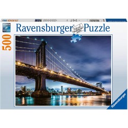 Ravensburger - Puzzle 500 pièces - New York, la ville qui ne dort jamais
