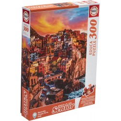 Educa - Puzzle 300 pièces - Manarola, cinque terre, Italie