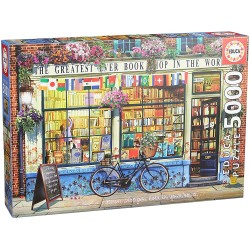 Educa - Puzzle 5000 pièces - La meilleure librairie du monde