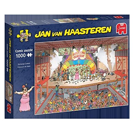 Jumbo - Puzzle 1000 pièces - Concours de chant - Jan Van Haasteren