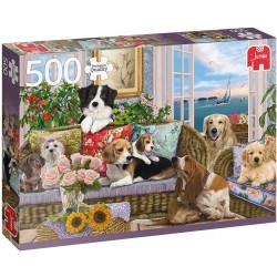 Jumbo - Puzzle 500 pièces - Amis à fourrure