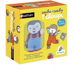 Nathan - Cache cache T'choupi - Un jeu éducatif et évolutif pour les enfants de 1 à 4 ans - Jeu élec