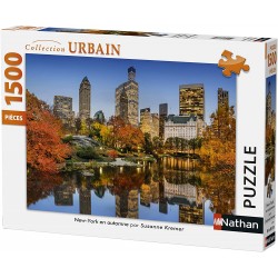 Nathan - Puzzle 1500 pièces - New York en automne