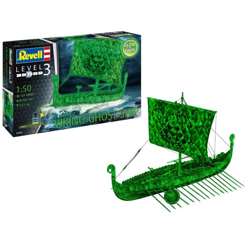 Revell - 05428 - Maquette bateau - Bateau Viking Ghost Ship - Phosphorescent