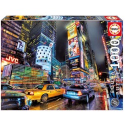 Educa - Puzzle 1000 pièces - Times Square, New York