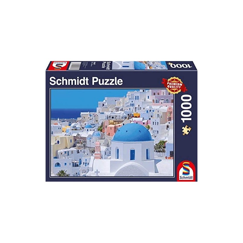 Schmidt - Puzzle 1000 pièces - Santorin l'archipel des Cyclades