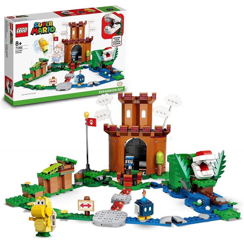 Lego - 71362 - Super Mario - Set d'extension La forteresse de la plante piranha