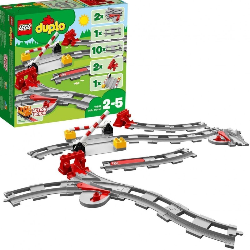Lego - 10882 - Duplo - Les rails du train