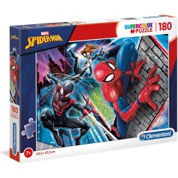 Clementoni - Puzzle 180 pièces - Spiderman