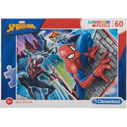 Clementoni - Puzzle 60 pièces - Spiderman