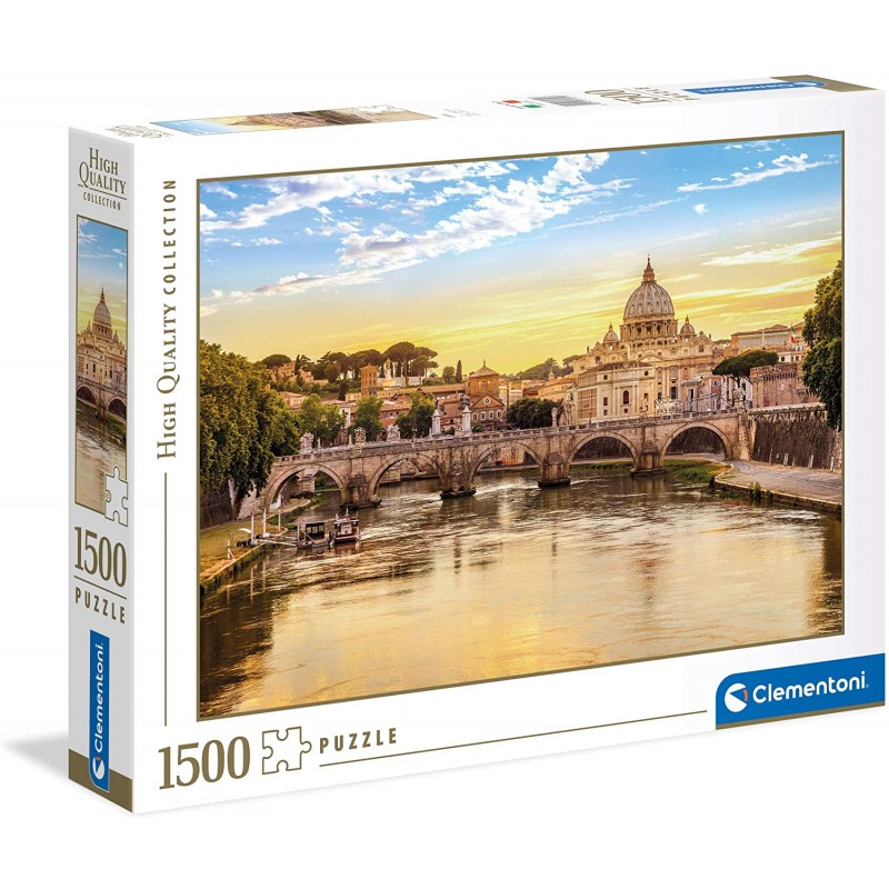 Clementoni - Puzzle 1500 pièces - Rome