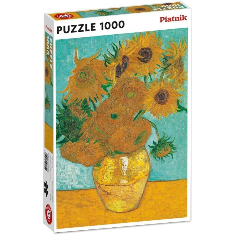 Piatnik - Puzzle 1000 pièces - Les tournesols - Van Gogh