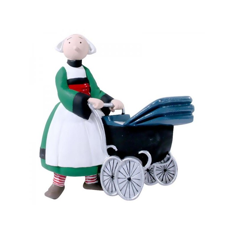 Plastoy - Figurine - 70163 - Magnet - Bécassine avec un landau