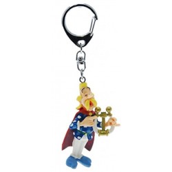 Plastoy - Figurine - 60432 - Astérix - Porte clé - Assurancetourix et sa lyre