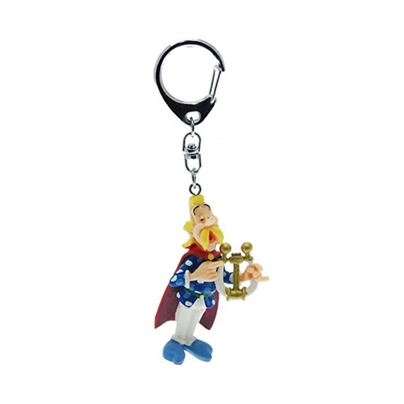 Plastoy - Figurine - 60432 - Astérix - Porte clé - Assurancetourix et sa lyre