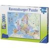 Ravensburger - Puzzle 200 pièces XXL - Carte d'Europe