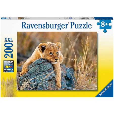Ravensburger - Puzzle 200 pièces XXL - Le petit lionceau