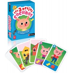 Nathan - Jeu de société - Les 3 petits cochons