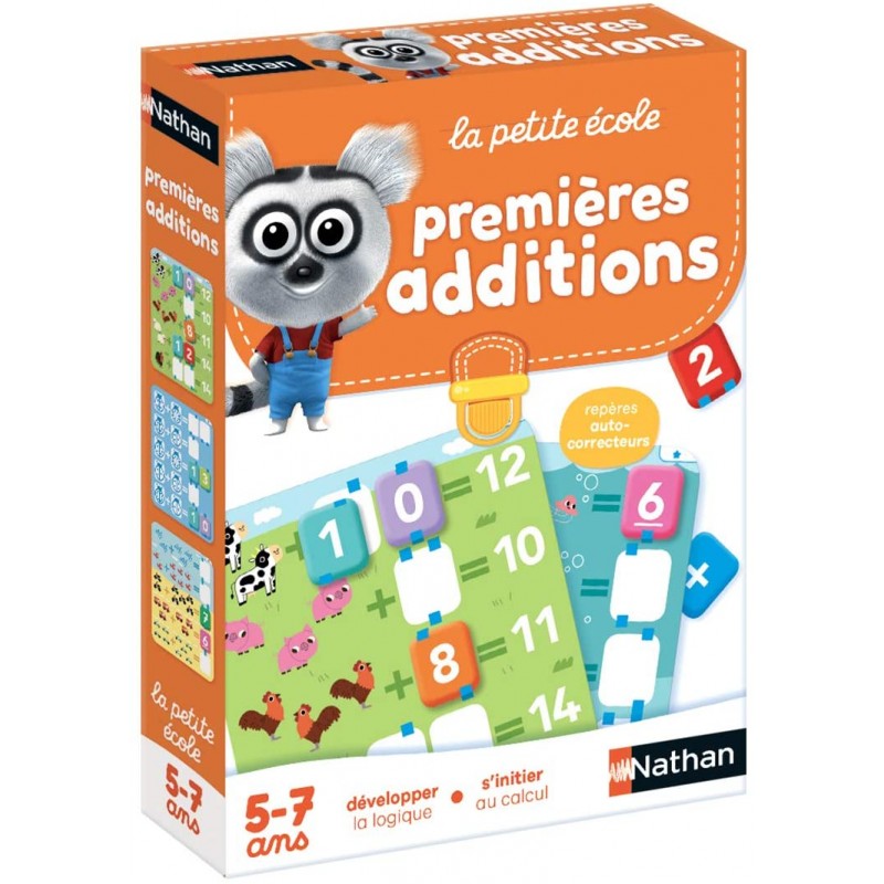 Nathan - Premières additions - Jeu éducatif pour s'initier au calcul dès 5 ans