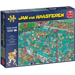 Jumbo - Puzzle 1000 pièces - Championnat de hockey - Jan Van Haasteren