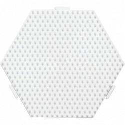 Hama - Perles - 329 - Taille Midi - Plaque moyenne hexagonal