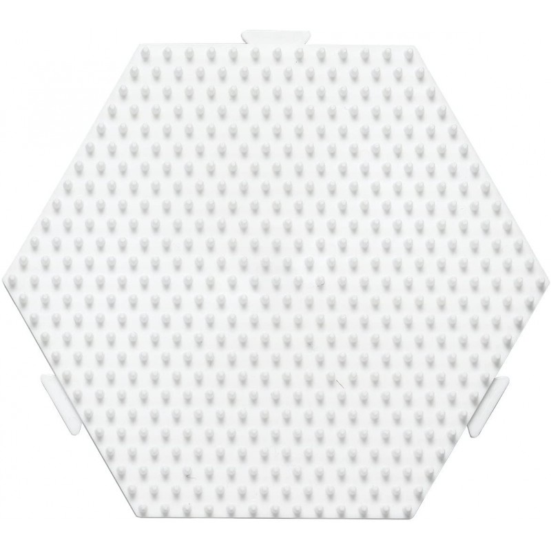 Hama - Perles - 329 - Taille Midi - Plaque moyenne hexagonal