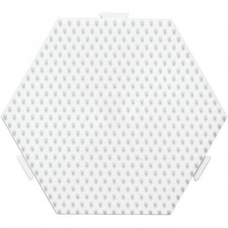 Hama - Perles - 329 - Taille Midi - Plaque moyenne hexagonal