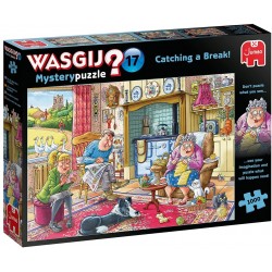 Jumbo - Puzzle 1000 pièces - Wasgij mystery 17 - Catching a break