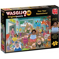 Jumbo - Puzzle 1000 pièces - Wasgij original 36 - Résolutions du nouvel an
