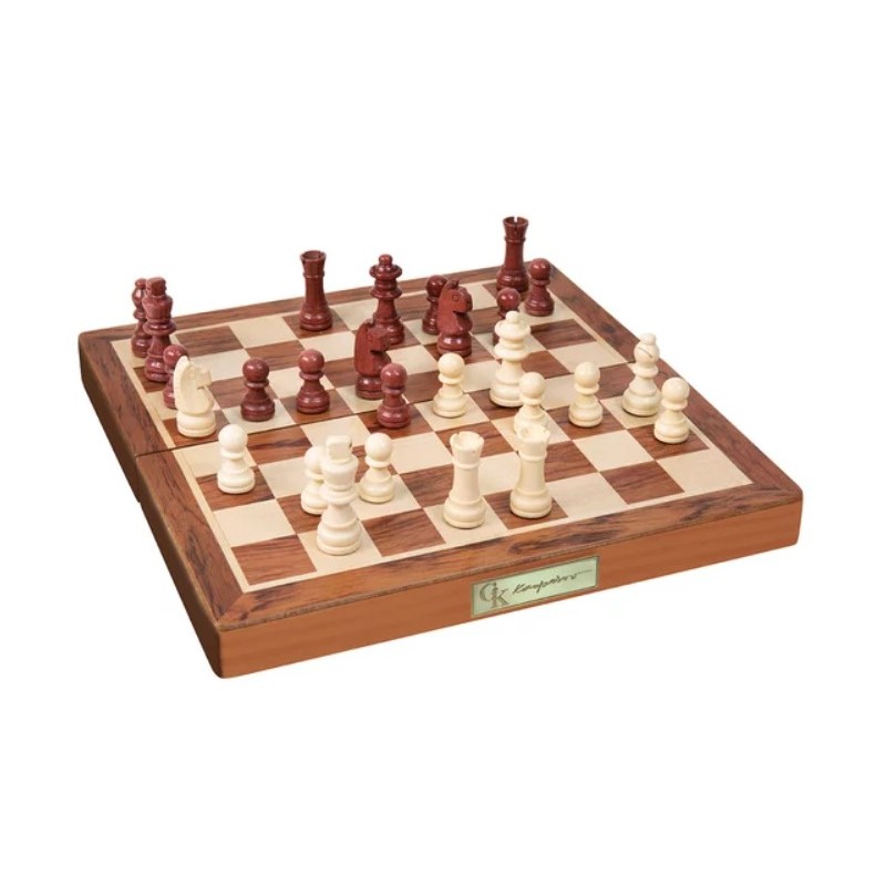 Jeu de société - Coffret d'échecs en bois - Kasparov 30cm - Luxe