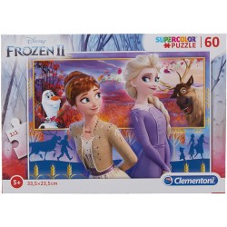 Clementoni - Puzzle 60 pièces - Disney - La Reine des Neiges