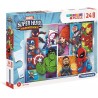 Clementoni - Puzzle 24 pièces - Marvel Superhero