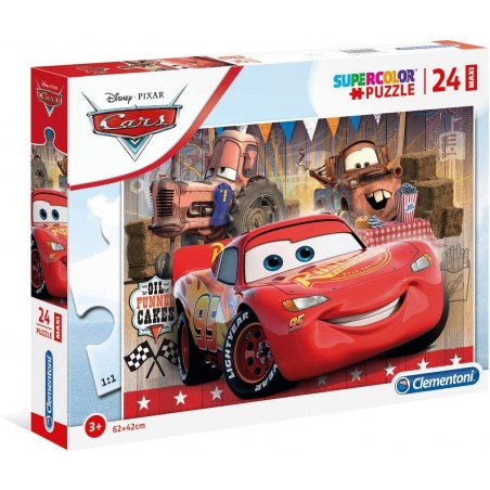 Clementoni - Puzzle 24 pièces - Disney Cars