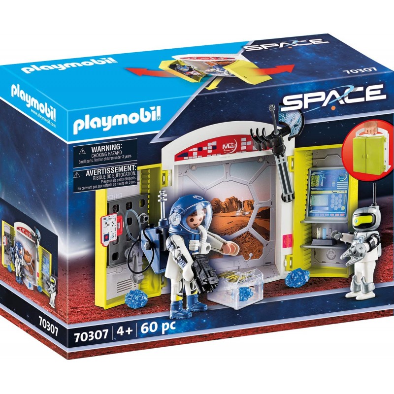 Playmobil - 70307 - Space - La base spatiale - Coffre transportable