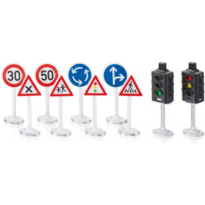 Siku - 5597 - Véhicule miniature - Accessoires panneaux et feu signalisation SIKUWORLD