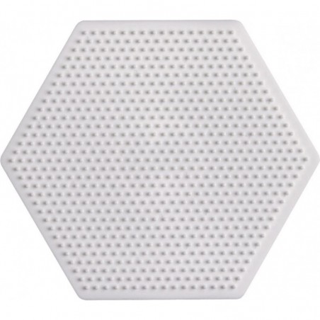 Hama - 594 - Loisirs Créatifs - Plaque Hexagonale pour Perles à Repasser Mini