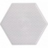 Hama - Perles - 594 - Taille Mini - petite plaque hexagonal