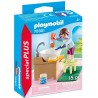 Playmobil Enfant avec lavabo Multicolor 70301