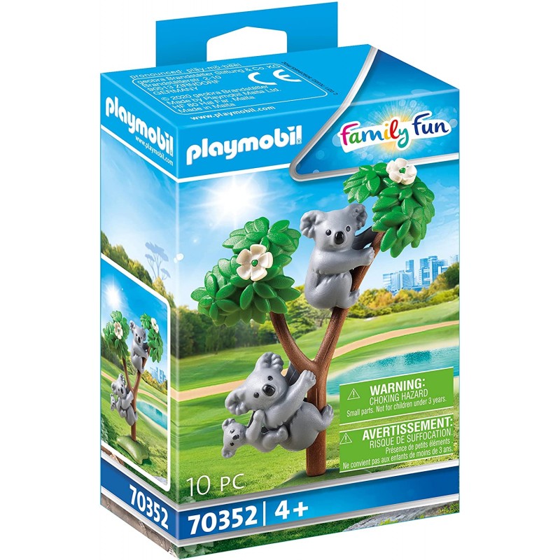 Playmobil - 70352 - Family Fun - Couple de Koalas avec bébé