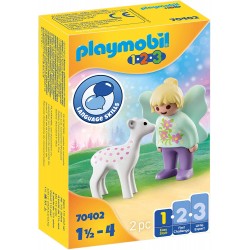 Playmobil - 70402 - 1.2.3 - Fée avec faon