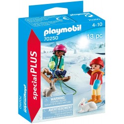 Playmobil - 70250 - Special Plus - Enfants avec luge