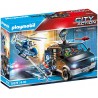 Playmobil - 70575 - Les policiers - Camion de bandits et policier