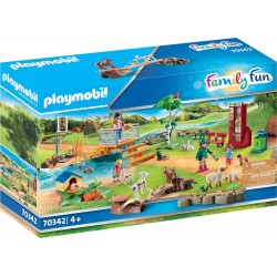 Playmobil - 70342 - Family Fun - Le jardin animalier