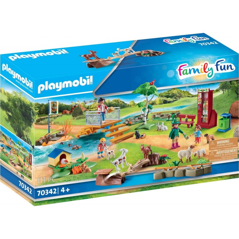 Playmobil - 70342 - Family Fun - Le jardin animalier