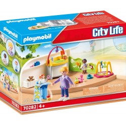 Playmobil - 70282 - Le centre de loisirs - Espace crèche pour bébés